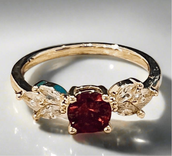 Ruby Gemstone Ring