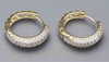 Head Turner Huggie Hoops - Pearl & Prism