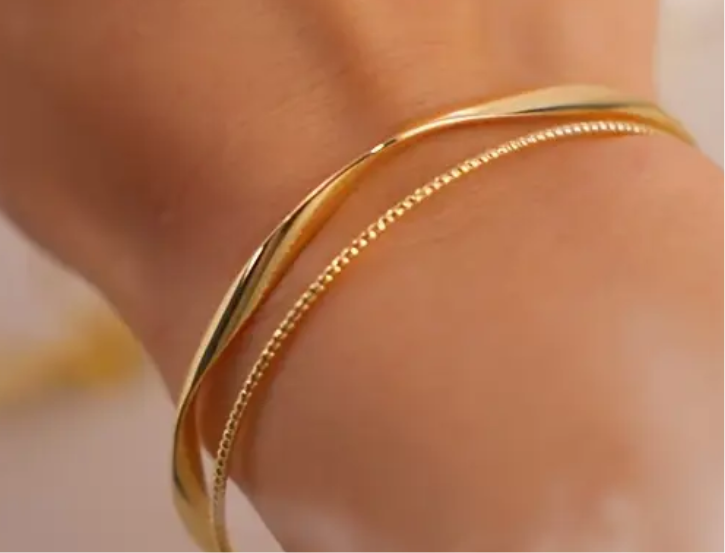 Double Layer Adjustable Bracelet