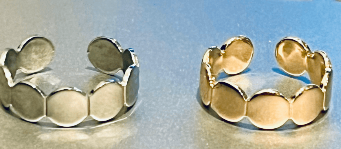 Minimalist Adjustable Circle Ring Gold