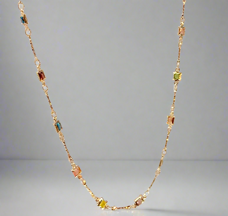 Bohemian Gemstone Chain
