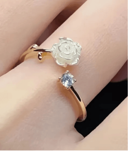 Rose Adjustable Ring