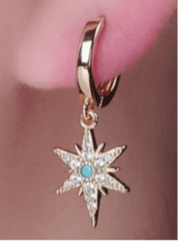 Starlight Hoop Pendant EarringsFinding the perfect pair of earrings that combine elegance with everyday comfort can be challenging. Many earrings either feel too heavy, lose their shine quickly, oStarlight hoop pendant earringsPearl & PrismPearl & Prism