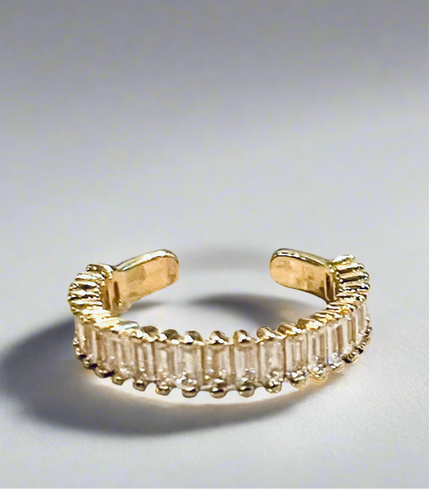 Open Baguette Ring