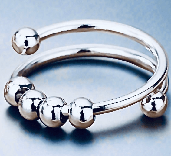 Fidget Spinner Adjustable Ring