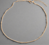 Minimalist Gold Bead Chain - Pearl & Prism