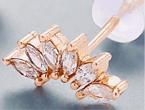 Marquise Cluster Studs