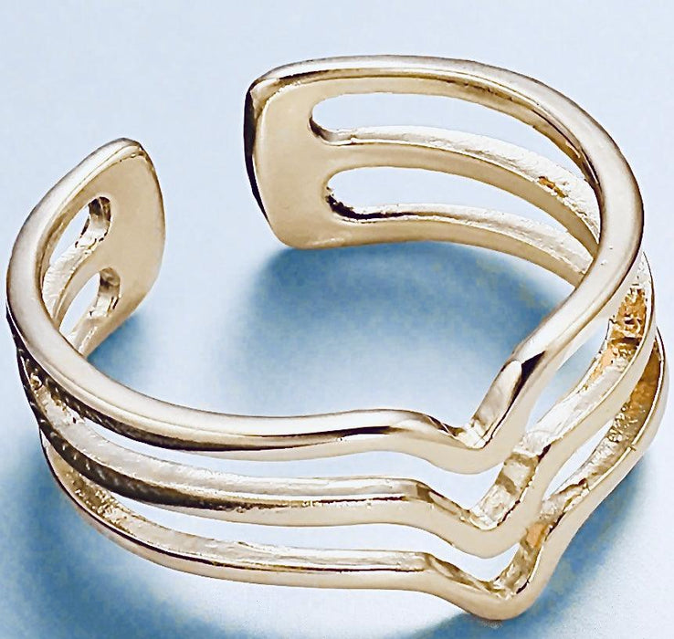 Gold Minimalist Stacking Ring