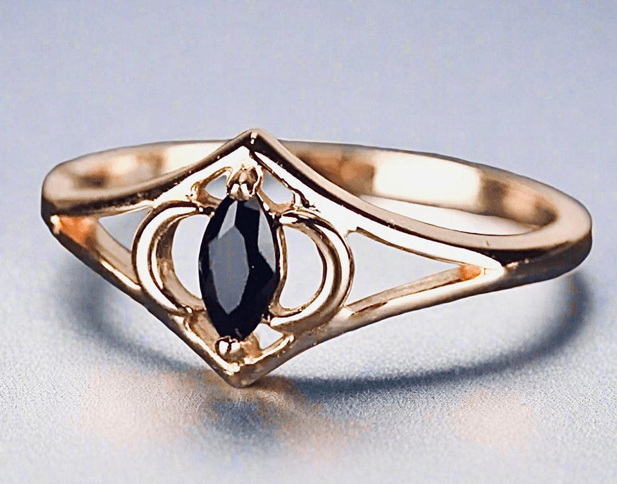 Onyx Gemstone Ring