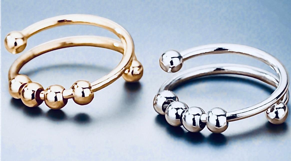 Fidget Spinner Adjustable Ring