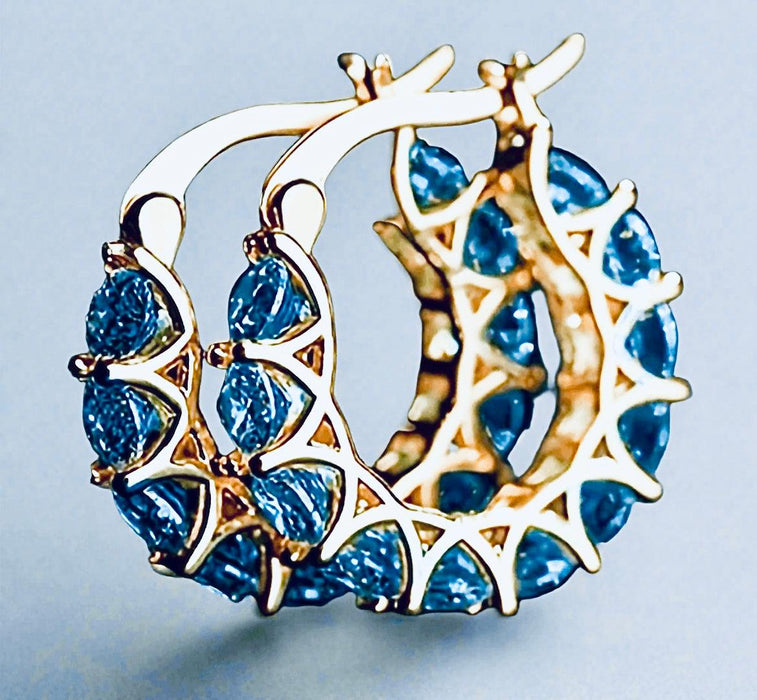 Crystal Hoops